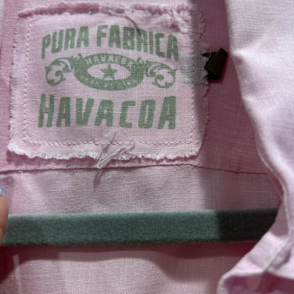 PURA FABRICA HAVACOA 100% Linen shirt - Picture 3 of 5